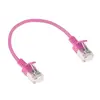 Патч-кабель ACT Розовый 0.25м LSZH U/FTP CAT6A Photo 2