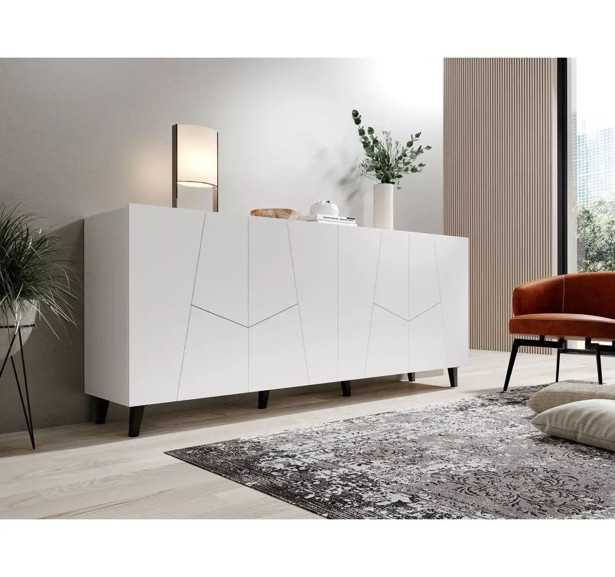 Atvilktņu skapis Cama Meble ETNA 200x42x82 Photo 4