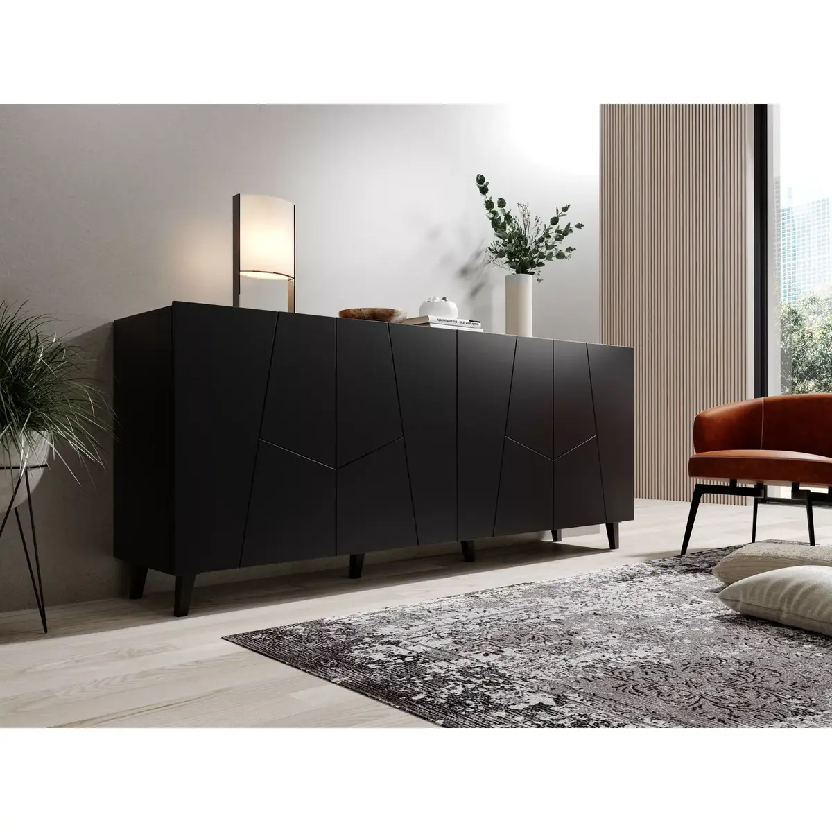 Atvilktņu skapis Cama Meble ETNA 200×42×82 cm Photo 4