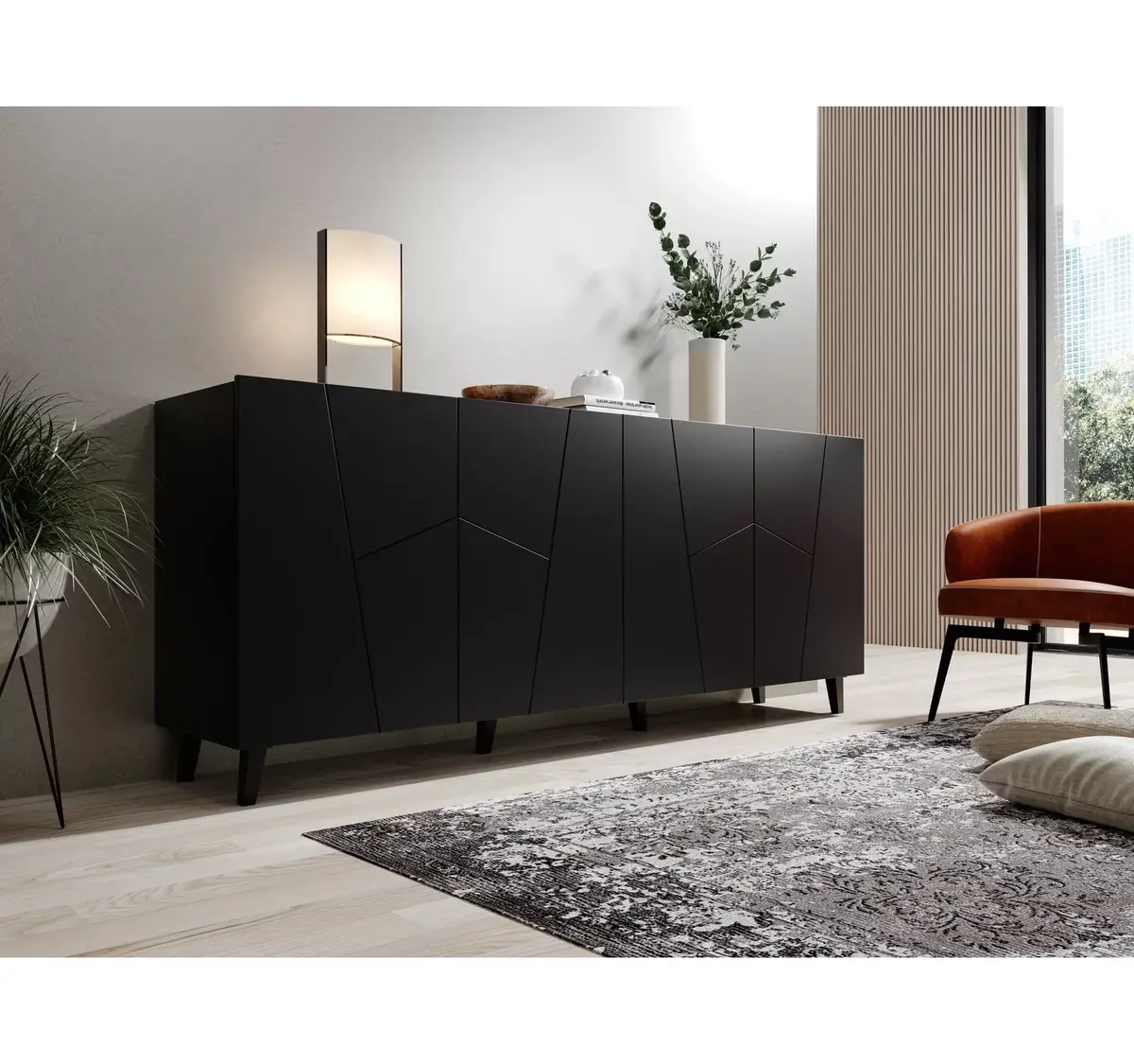 Atvilktņu skapis Cama Meble ETNA 200×42×82 cm Photo 5