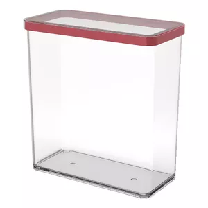 Feed container rotho rectangular 3.2 L, technopolymer, transparent, 200×100×214 mm