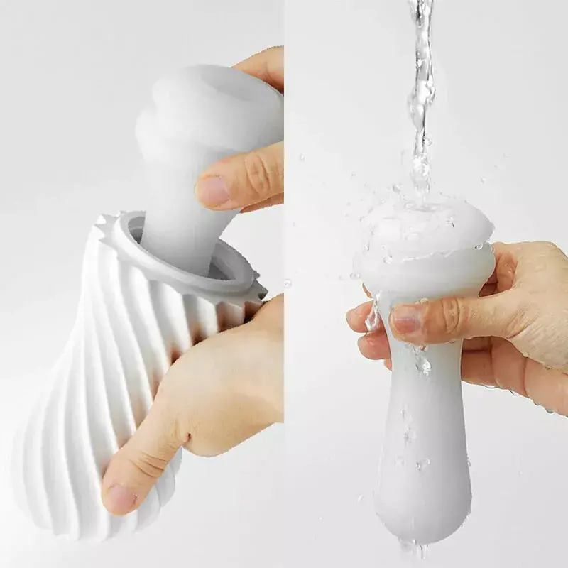 Мастурбатор TENGA Silicone Green Flex, 17,6 см Photo 6