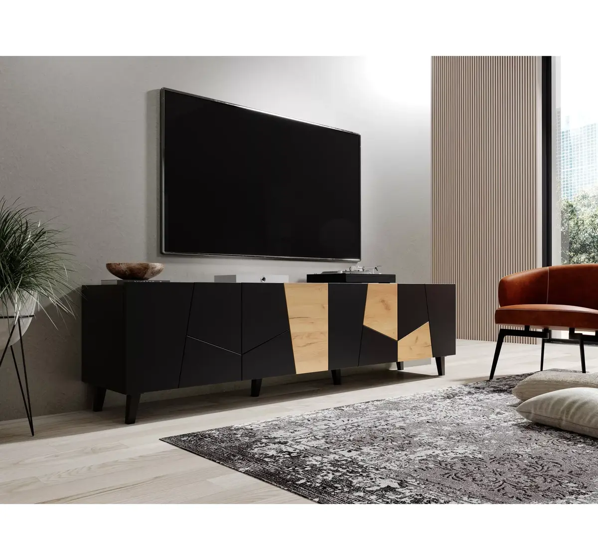 ТВ-тумба cama meble ETNA 200×42×52 см Photo 5