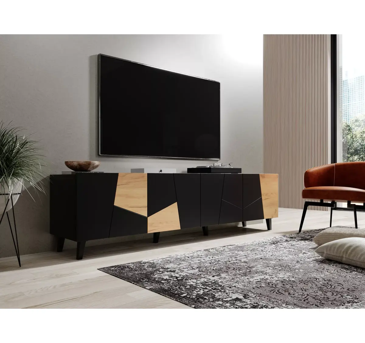 ТВ-тумба cama meble ETNA 200×42×52 см Photo 6