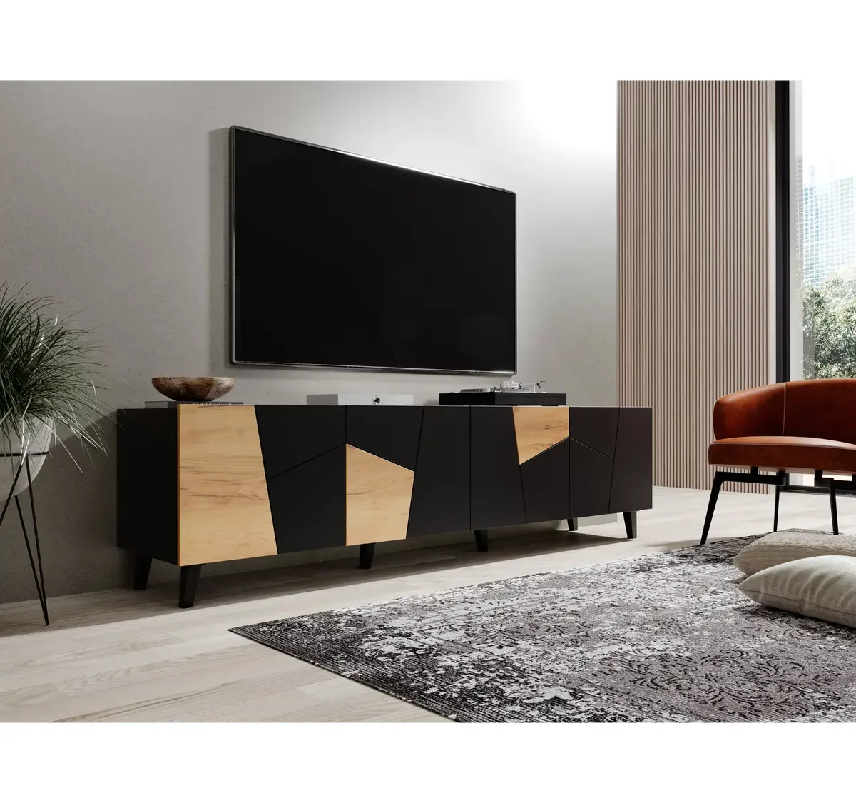 ТВ-тумба cama meble ETNA 200×42×52 см Photo 7