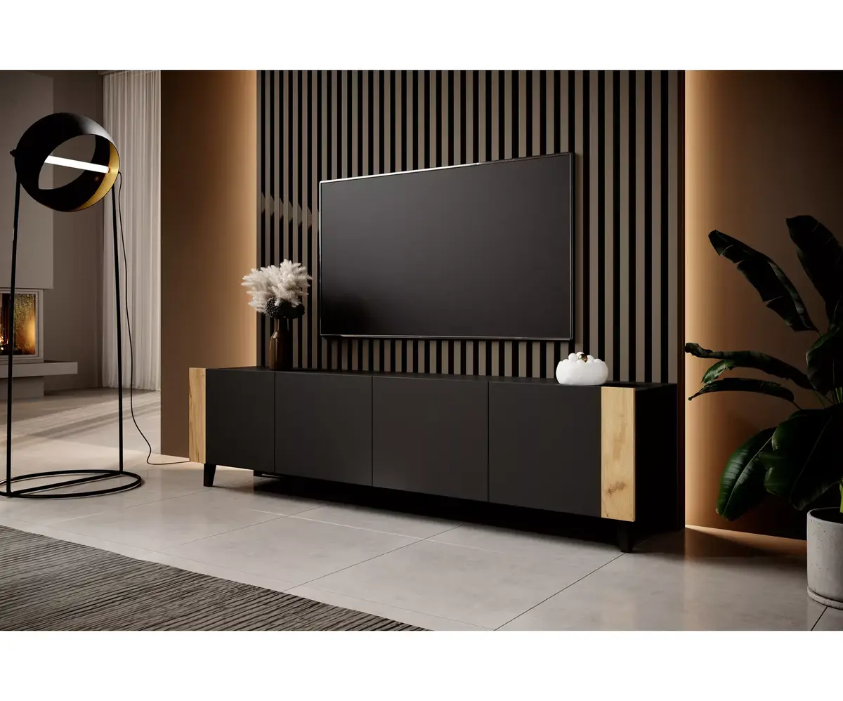 TV skapītis Cama Meble FARO 200x42x52 Photo 3
