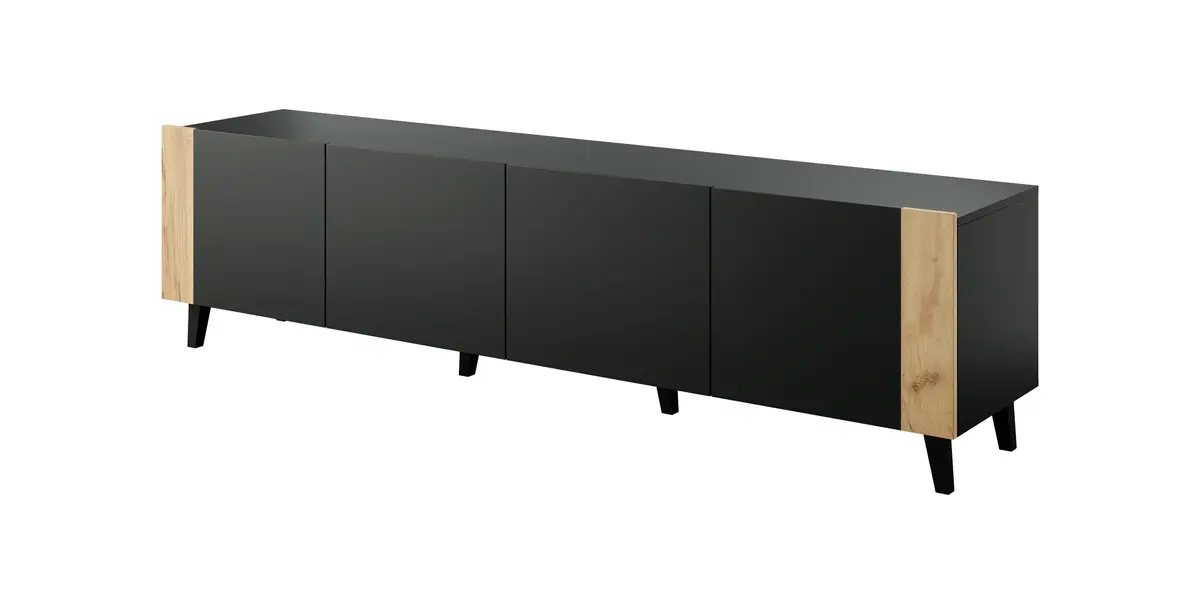 TV skapītis Cama Meble FARO melns