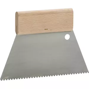 Taping Knife KWB 033312 Wood Handle 18 cm Stainless Steel Blade