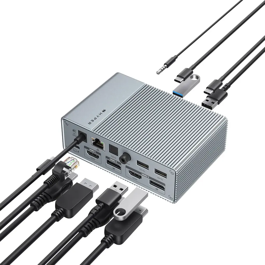 HYPER HDG215-EU USB-C Docking Station Photo 2