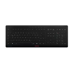 Клавиатура CHERRY Stream Universal RF Wireless + USB QWERTZ German Black
