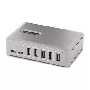 USB Хаб StarTech.com 10-Port USB-C 8x USB-A 2x USB-C 65W Блок Питания