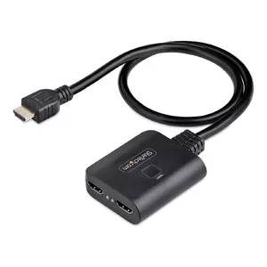 HDMI Splitter StarTech.com 2-Port 4K 60Hz HDMI 2.0 1 In 2 Out