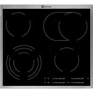 Electrolux EHF46547XK Black Built-in Ceramic Hob, 4 zones, touch control