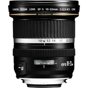 Super Wide Lens Canon EF-S 10-22mm f/3.5-4.5 USM 13/10 Elements