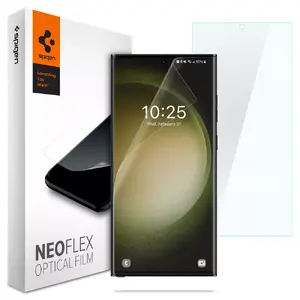 Защитная пленка Spigen Neo Flex для Samsung Galaxy S23 Ultra Ударопрочная Пылезащитная Устойчивость к царапинам