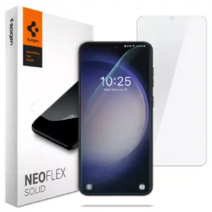 Ekrāna aizsargplēve Spigen Neo Flex Clear priekš Samsung Galaxy S23 Plus, PET, caurspīdīga, 6,6", 1 gab.