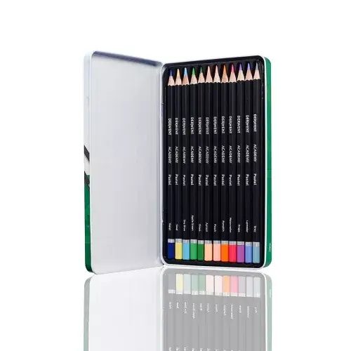 Derwent Academy Pastel Colour Pencils 12 Photo 2