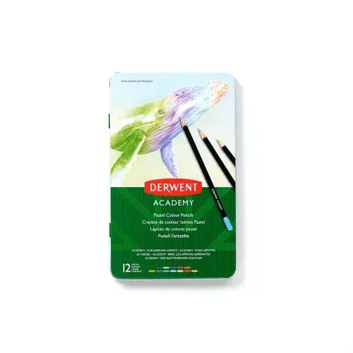 Derwent Academy Pastel Colour Pencils 12 Photo 5