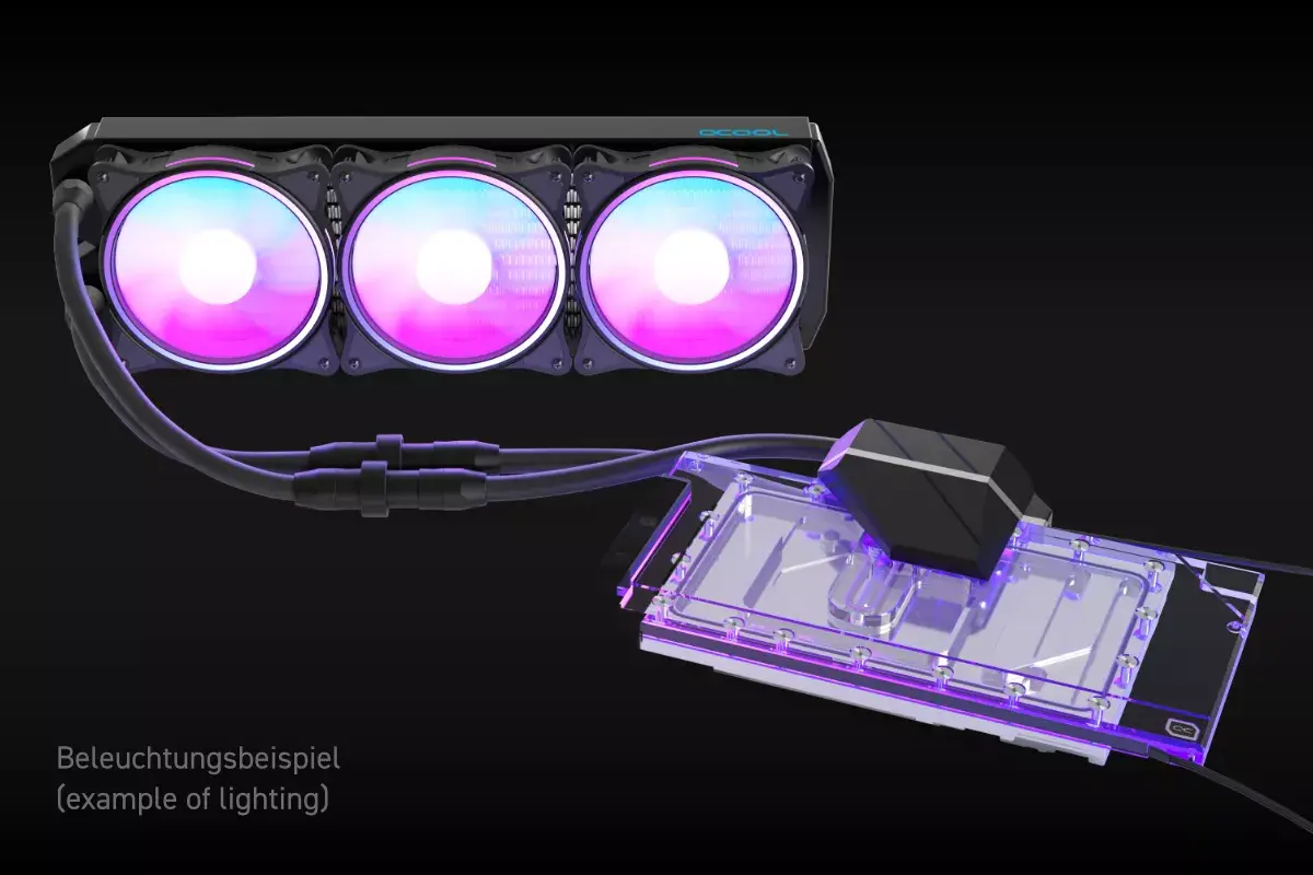 All-in-one liquid cooler Alphacool Eiswolf 2 AIO Photo 4