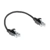 Patch Cable ACT Black 0.15m CAT6 Photo 2