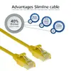 ACT Yellow 0.15m LSZH U/UTP CAT6 Patch Cable Photo 5