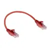 ACT Red 0.15м LSZH U/UTP CAT6 Патч-кабель Photo 2
