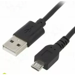 Kabelis;USB 2.0;USB A kontaktdakša,USB B mikro kontaktdakša;niķelēts;0,6 m