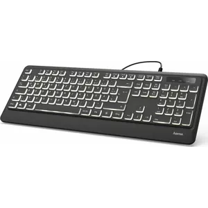 Проводная клавиатура Hama KC-550 черный DE (001826710000)
