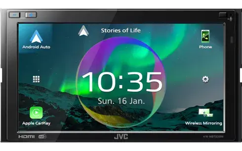 Car Media Receiver JVC KW-M875DBW Photo 2