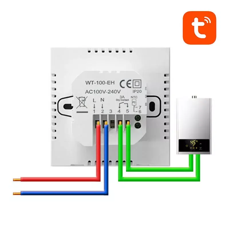 Avatto ZWT100 Zigbee 3A умный термостат Photo 3