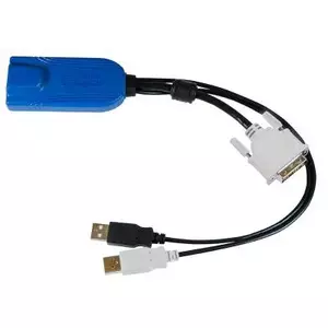 Raritan Digital DVI-D, USB CIM KVM cable Multicolour, Black 0.3 m