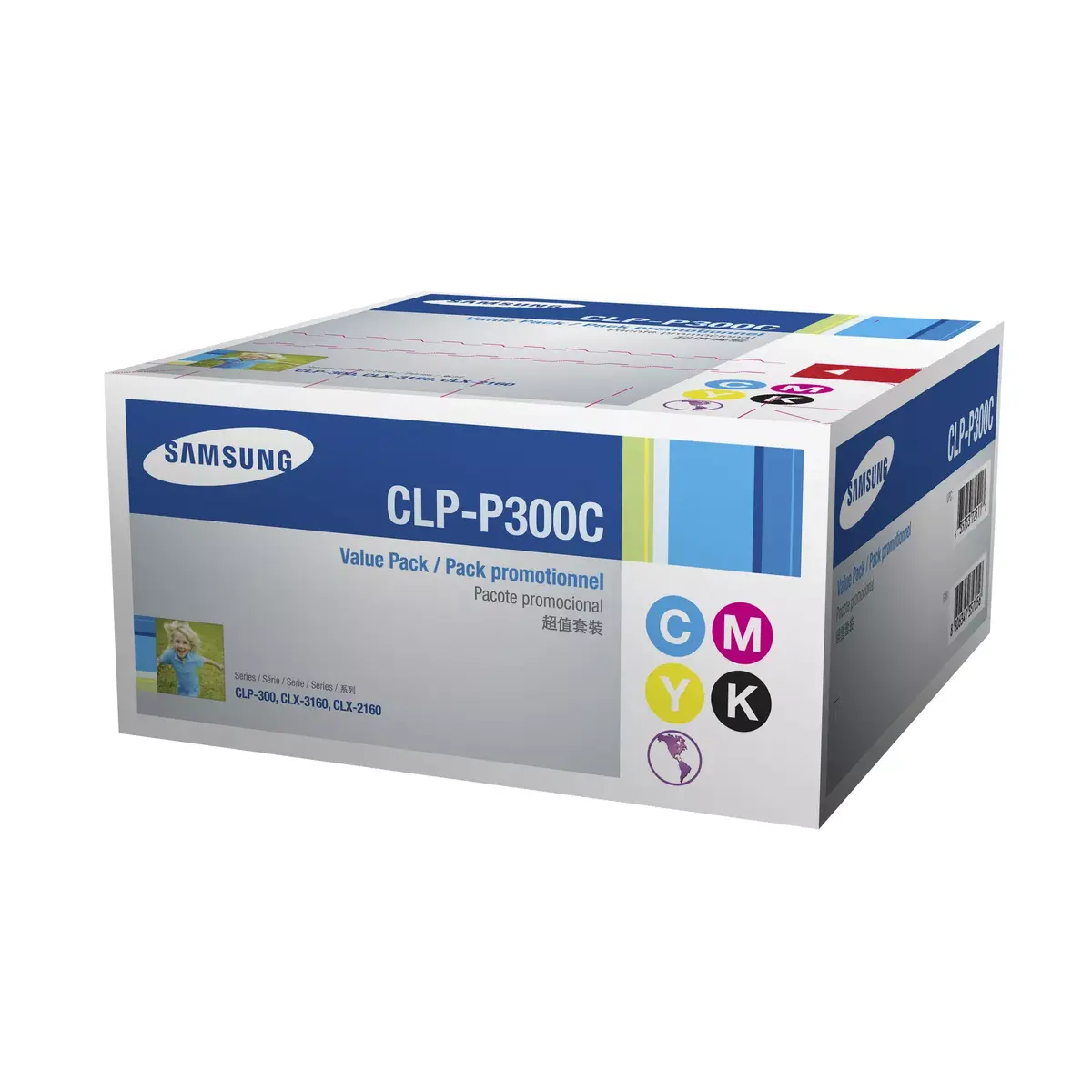 Toneris Samsung CLP-300 CLX2160N CTG CLP-P300C/ELS Photo 2