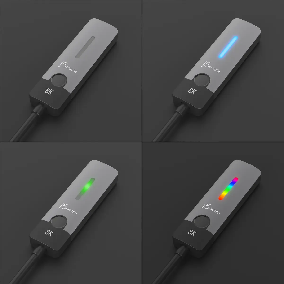 j5create JCA157-N USB-C uz HDMI 2.1 8K adapteris Photo 5