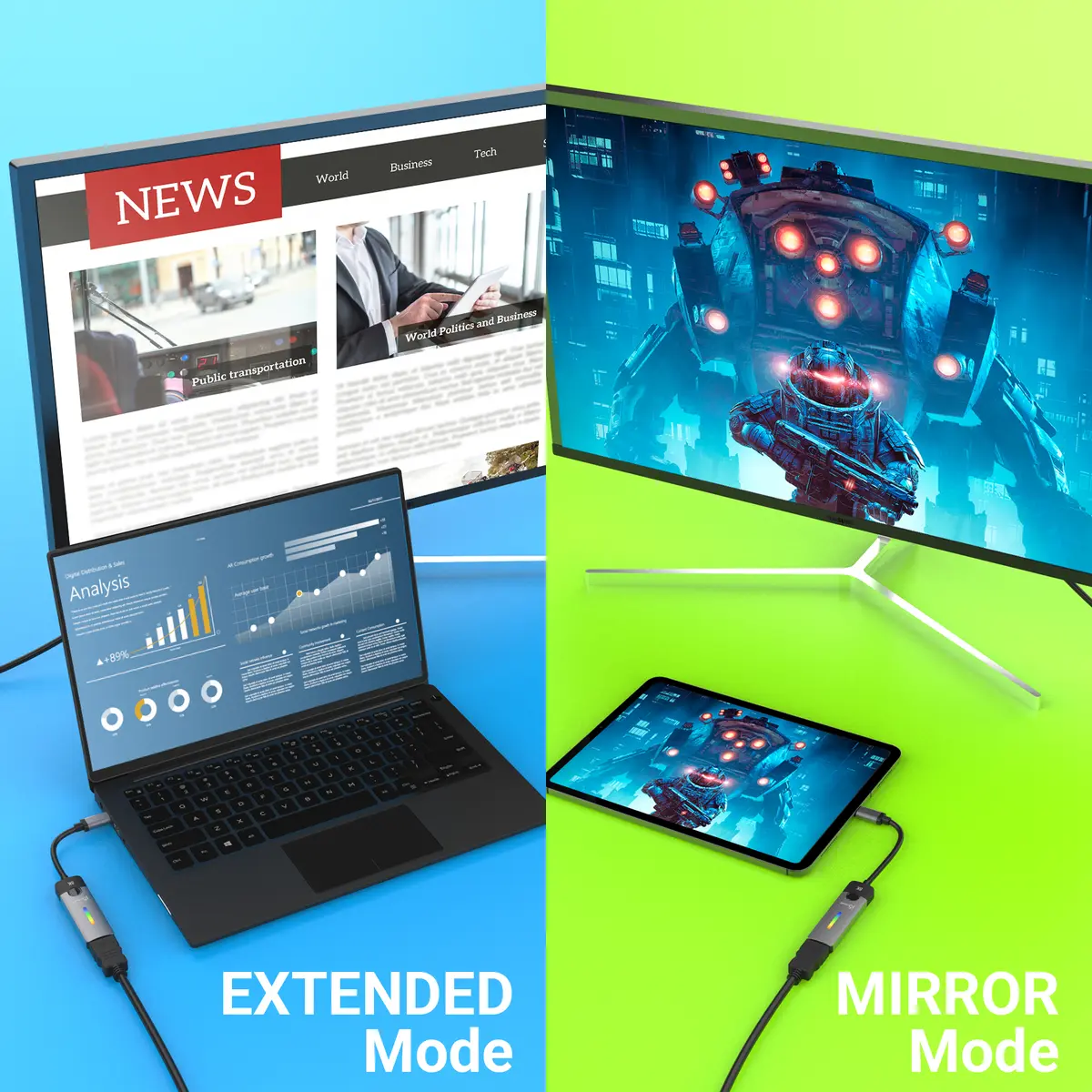 j5create JCA157-N USB-C uz HDMI 2.1 8K adapteris Photo 8
