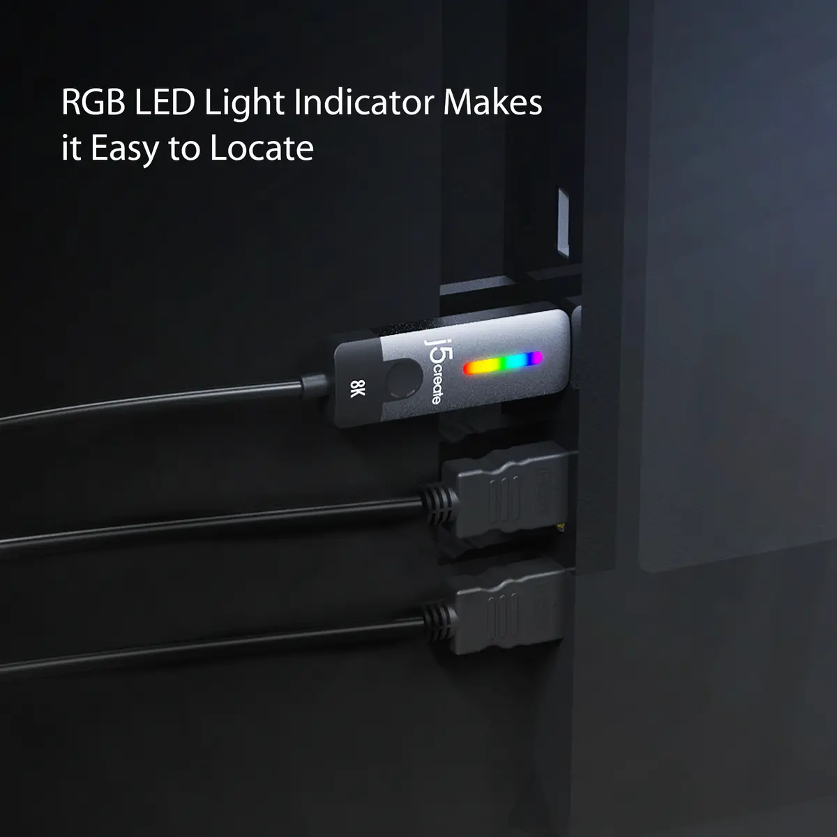 j5create JCC157-N USB-C uz HDMI 2.1 8K kabelis Photo 8