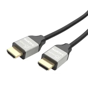 j5create JDC52 Ultra HD 4K HDMI Cable HDMI Type A to HDMI Type A 2 m 3840 x 2160 pixels HDMI 2.0 Gold-plated contacts Black and Grey