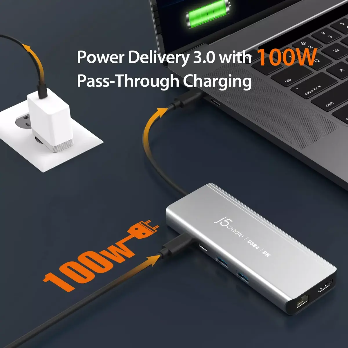 j5create JCD403 USB4 8K Multi-Port Hub Photo 7