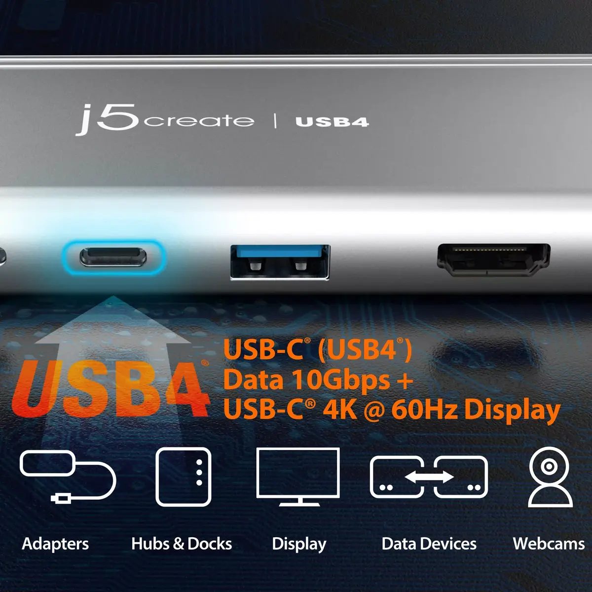 USB Хаб j5create JCD401 Photo 6