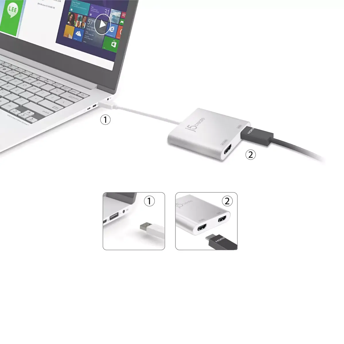 USB адаптер j5create JUA365 Photo 10