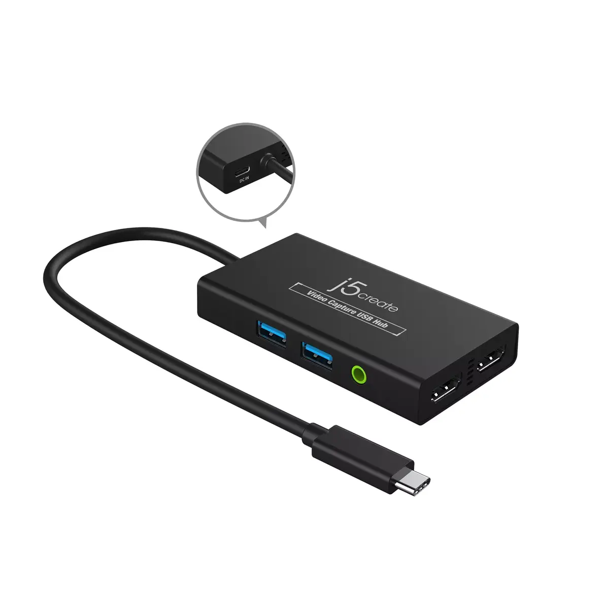 Video Capture USB Hub j5create JVA01-N Photo 3