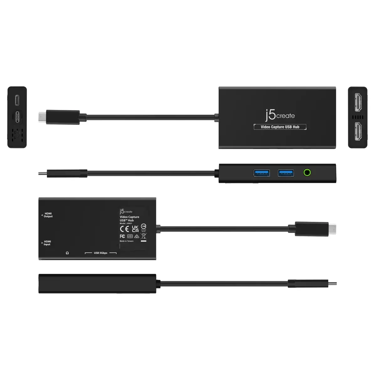 Video Capture USB Hub j5create JVA01-N Photo 5