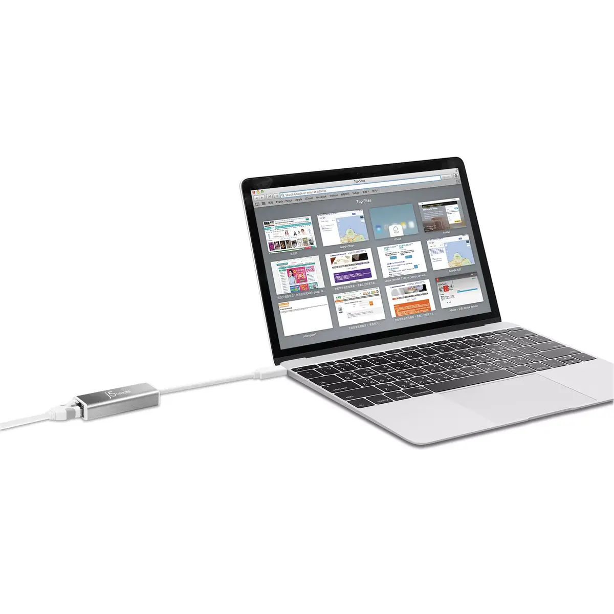USB-C to Gigabit Ethernet Adapter j5create JCE133G Photo 5