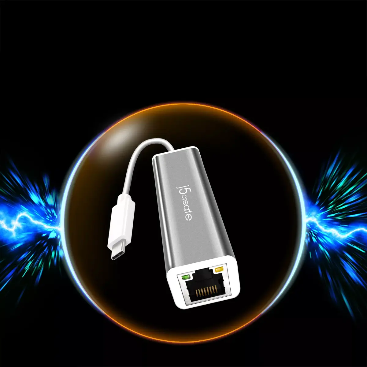USB-C to Gigabit Ethernet Adapter j5create JCE133G Photo 6