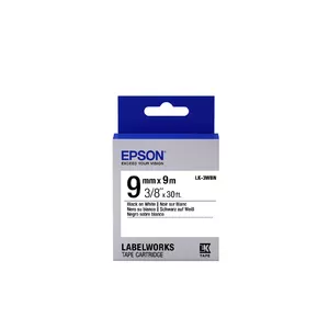 Label Cartridge Standard Epson LK-3WBN