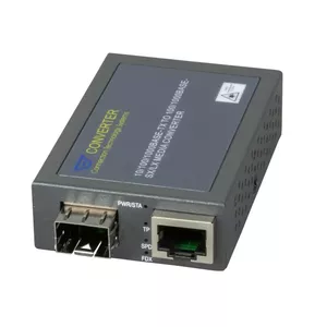 EFB Elektronik MCT-3002SFP-DR tīlkla mediju pārveidotājs 1000 Mbit/s Pelēks