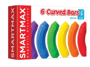 Конструктор Iuvi SmartMax XT set — 6 изогнутых планок, 6 деталей, для детей от 1 года
