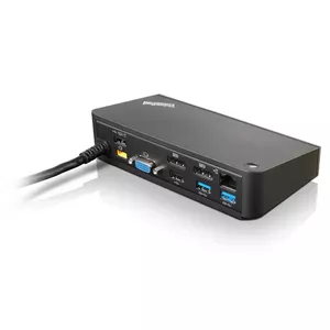 Проводной USB 3.2 Gen 1 Type-A Черный Lenovo 40A40090EU Ethernet 1000 Mbit/s