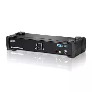 KVM Switch ATEN 2-Port USB DVI Dual Link KVM Switch with Audio & USB 2.0 Hub
