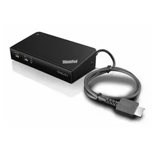 Док-станция Lenovo 40A40090IT проводная черная Ethernet 10/100/1000