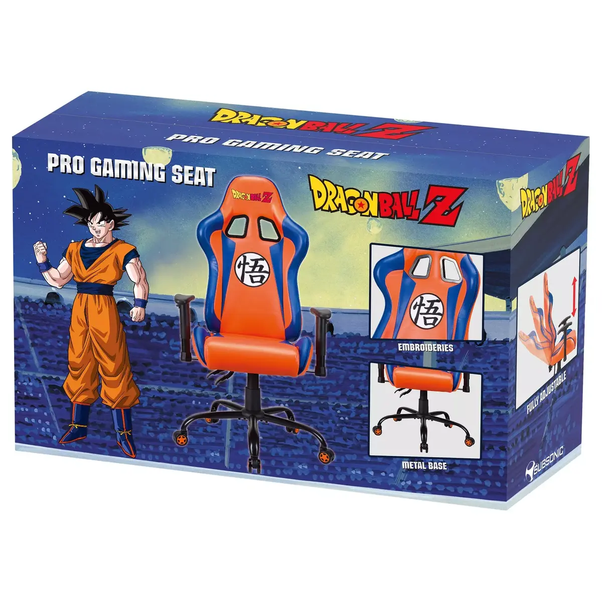 PC spēļu krēsls Subsonic DBZ Photo 11
